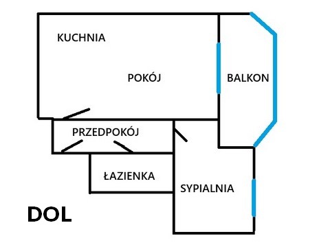 Schemat Apartamentu DOL