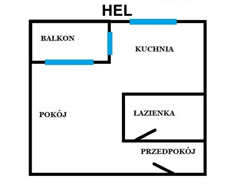 Schemat Apartamentu HEL